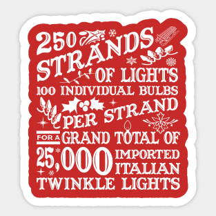 Griswold Lights Sticker